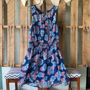 Blue Floral Dress